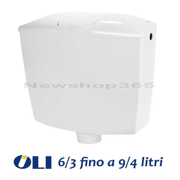 Cassetta WC Esterna A Leva Kariba Super Eco - 9 Litri Regolabile, Pratica E Silenziosa - Foto 2