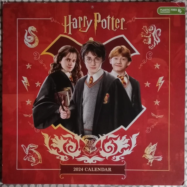 HARRY POTTER CALENDAR 2024 Square Wall Month To View Calendar £4.99
