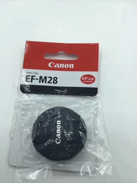 Cubierta tapa de lente Canon para cámara nueva EF-M28 CX0-3882