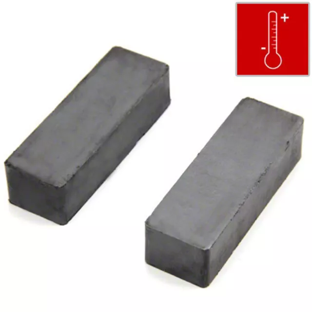 60 x 20 x 15 mm spessore Y30BH Ferrite magnete - 4,9 kg Pull (confezione da 2)