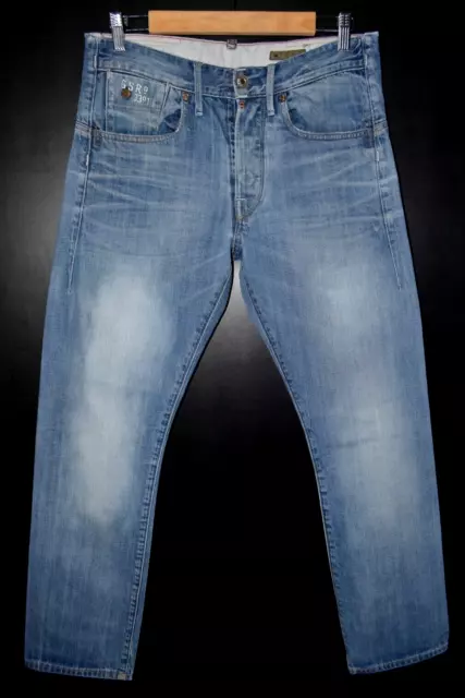 Jeans dritti G Star Raw Structor blu da uomo taglia 32 x 32