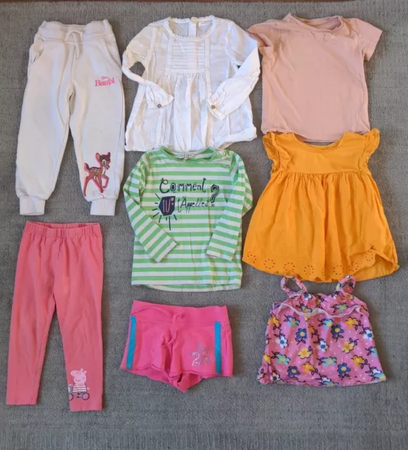 Massive Bundle Ragazze 3-4 Anni Top Pantaloni Pantaloncini Next Ecc.
