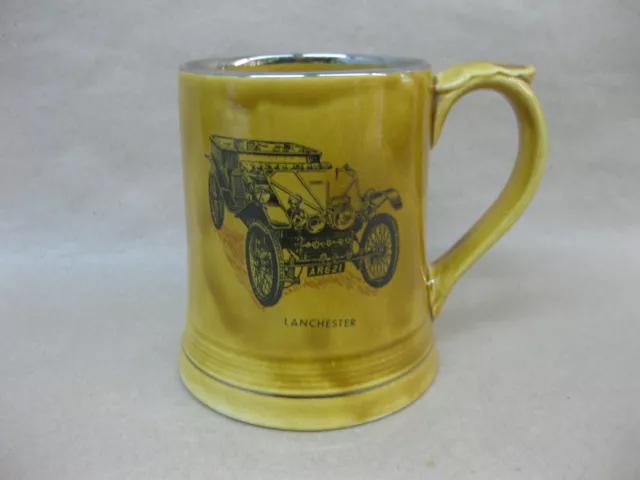 Vintage Wade Tankard ~ Veteran Cars ~ 1903 Lanchester ~ Series 3 No. 9