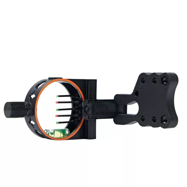 5-Pin Fiber Optic Bow Sight for Archery Compound/Recurve Bow Hunting Shooting 3