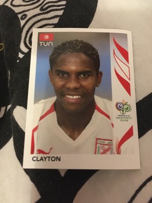 PANINI WORLD CUP GERMANY 2006 FIGURINA  571    MINT CLAYTON 