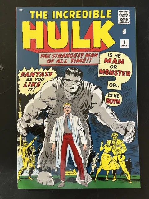 Mighty Marvel Masterworks: The Incredible Hulk #1 (Marvel, 2021)-GG