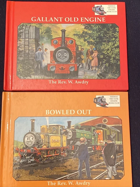 THOMAS THE TANK Engine Book Club 1995 : Gallant Old Engine & Bowled Out ...