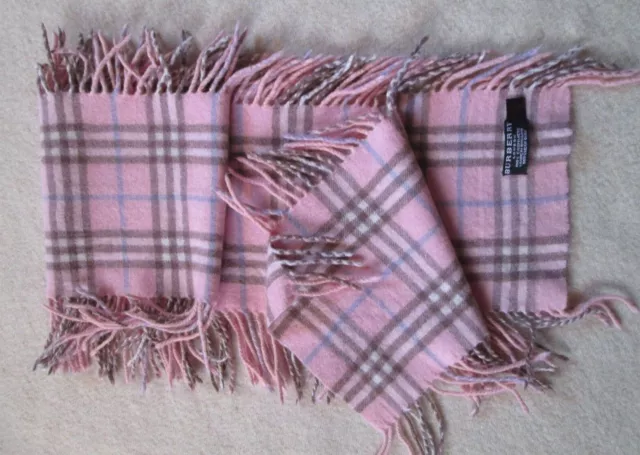 Echarpe burberry store rose
