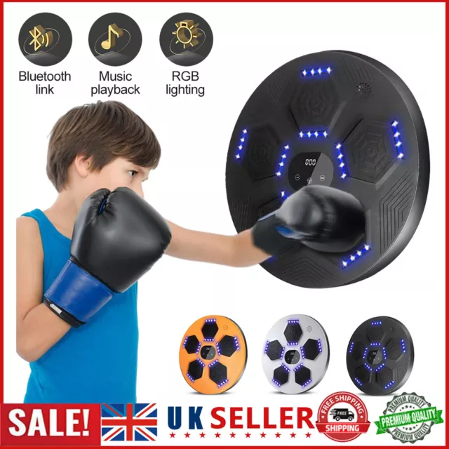 Boxing Training Target Wall Mount Bluetooth Music Indoor React Exercise Machine