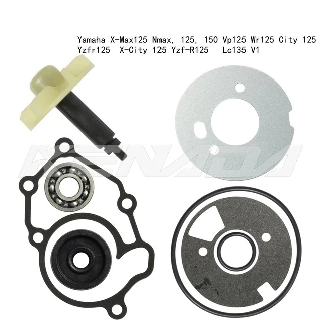 AHL Kit De Réparation Pompe à Eau WPK0027 Pour Yamaha YFZ450 YFZ450R 2004-2013 - Inclut Arbre, Roulement, Joints