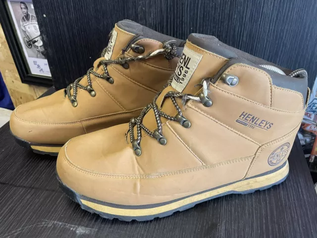 HENLEYS MENS OAKLAND Boot Size 10 15.00 PicClick UK