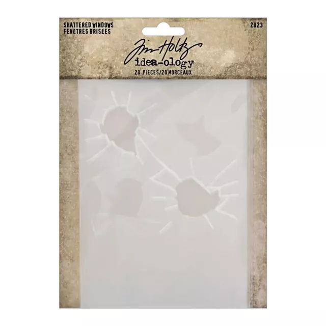 NEW Tim Holtz Idea-ology Halloween Shattered Windows TH94325