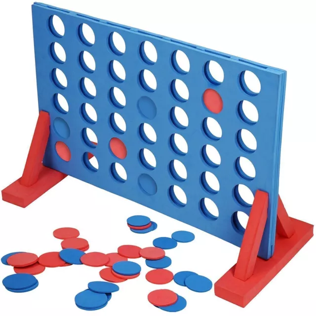 Giant Connect Four 4 In A Row Family Party Garden Game Outdoor Eva Foam Toy