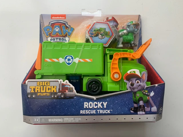 Paw Patrol: Rescue Wheels Rocky’s Recycle Truck, Toy Truck With Projectile Launcher And Collectible Action Figure Kids Toys For Boys Girls Ages 3 Paw Patrol: Rescue Wheels Rocky’s Recycle Truck, Toy Truck With Projectile Launcher And Collectible Action Figure Kids Toys For Boys Girls Ages 3