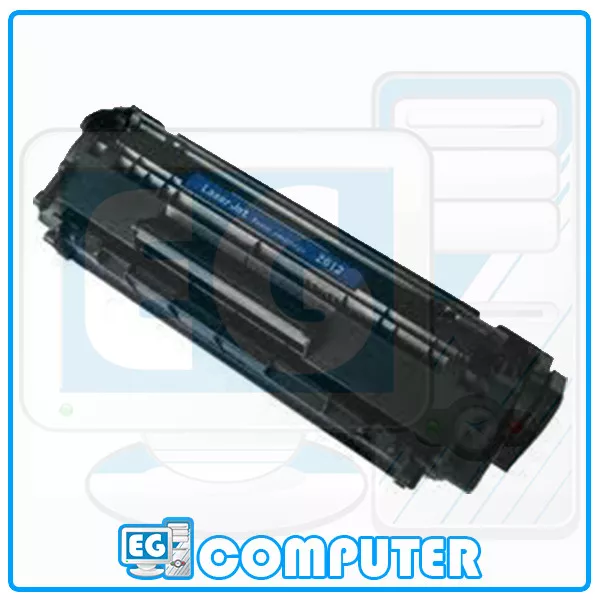 Toner Compatibile Hp Q2612A - Canon Fx10 Lj 1010 1015 1020 3015 Lbp 2900 Nero