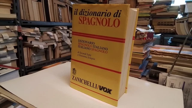 Il Dizionario Di SPAGNOLO, ZANICHELLI VOX, S. Sañé G. Schepisi, 27g25 Il Dizionario Di SPAGNOLO, ZANICHELLI VOX, S. Sañé G. Schepisi, 27g25