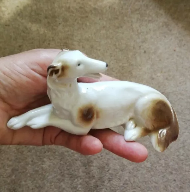 Borzoi Dog Figure