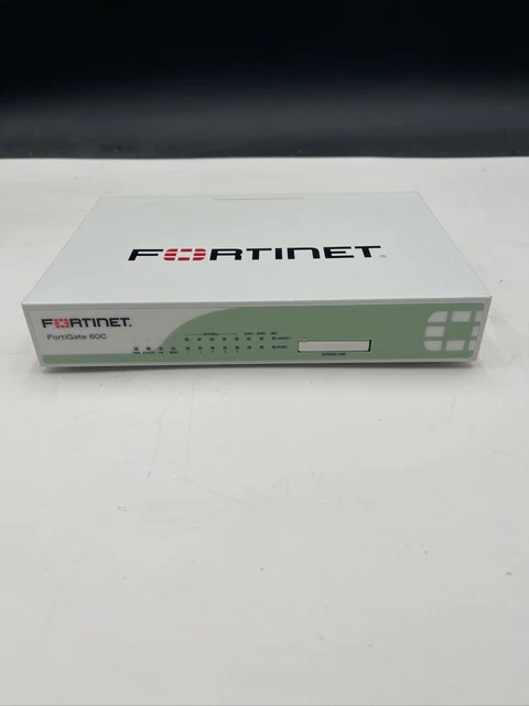 FORTINET FORTIGATE 60C FG-60C Router Firewall Security Appliance * NO ...