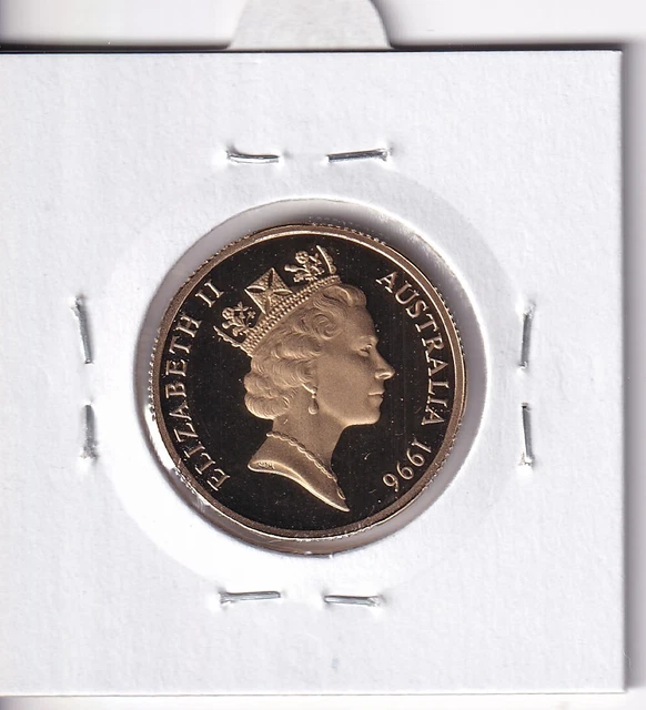 AUSTRALIAN PROOF: 1996 $1 Sir Henry Parkes Coin In 2X2 Holder .. $26.00