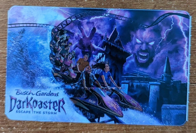 Tickets To  Busch Gardens Williamsburg Virginia Exp 10/31/23