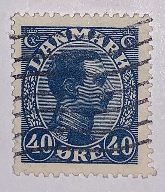 Travelstamps: Denmark Stamps Scott #118 1922 King Christian X Used Flag Cancel