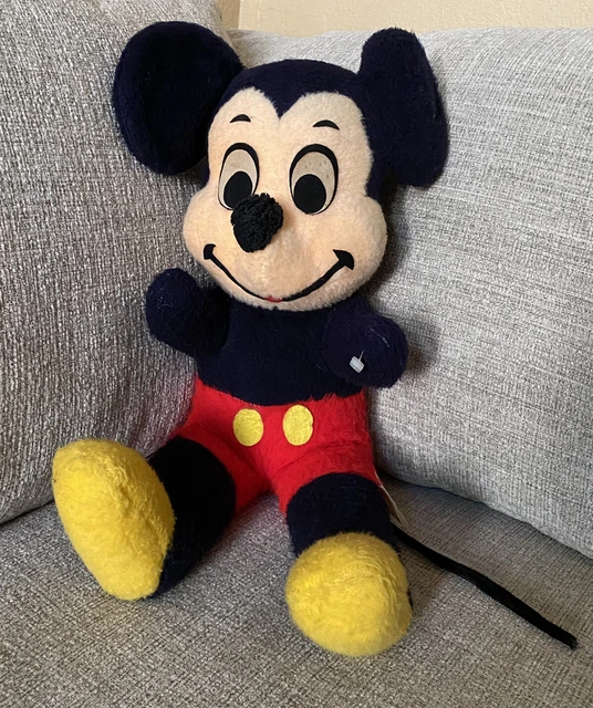VINTAGE WALT DISNEY Mickey Mouse Stuffed Toy 1960s 20.00 PicClick