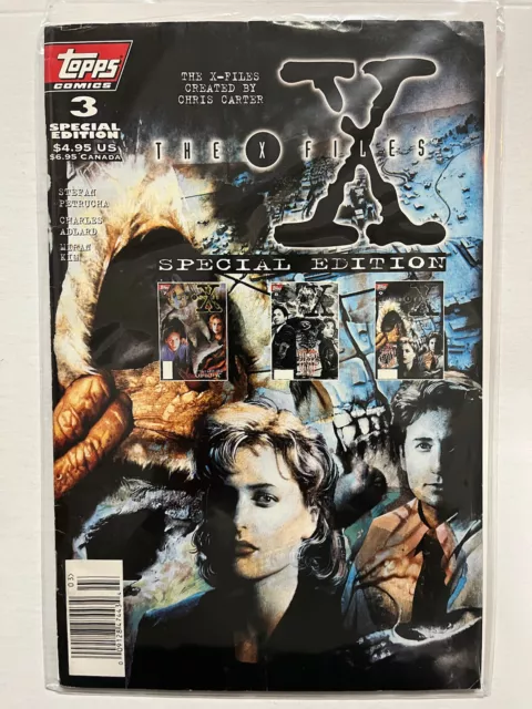 The X-Files # 3 Topps Comics Issue Comic Book Special Edition | Combined Shippin