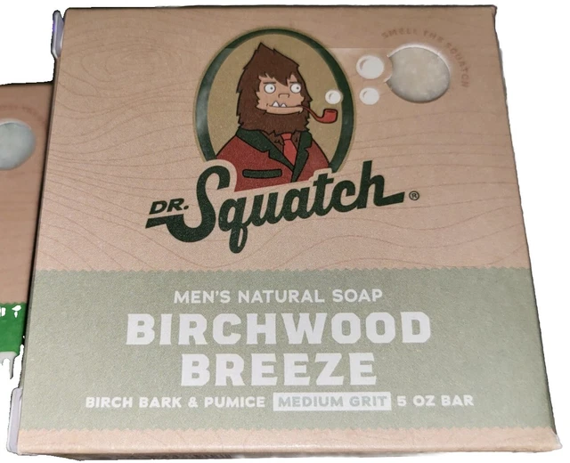 DR. SQUATCH 5 oz. 'Birch Wood Breeze' Natural Soap Bar