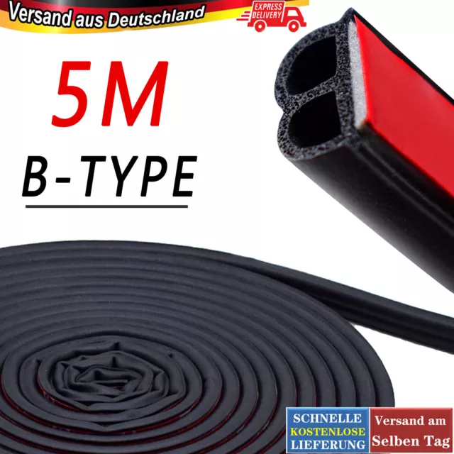 5M T-TYP AUTO Gummi Dichtung Streifen Kantenschutz Tür Dichtungsprofil Rand  EUR 10,21 - PicClick DE