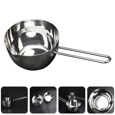 Argento OUNONA Porta Coperchio Cucchiaio Resto Pentole in Acciaio Inox Utensile da Cucina 