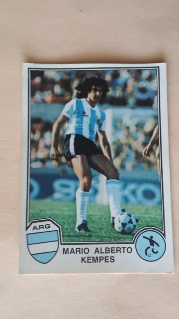 Image   Panini   Football  /  Superstars   1982  /   Mario    Alberto     Kempes