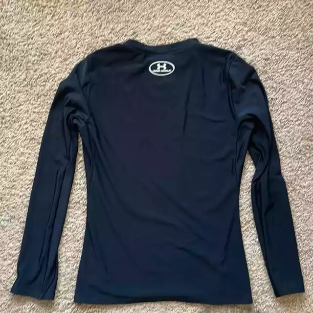 UNDER ARMOUR HEAT Gear Long Sleeve Base Layer Shirt Size Youth XL $12. ...