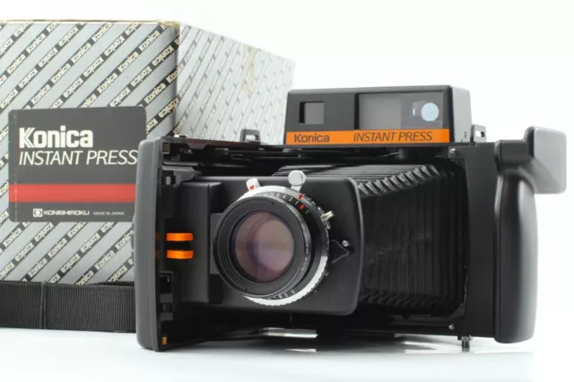 [Near MINT+ in BOX] Konica Instant Press Camera 110mm f/4 Lens Copal No.0 Japan