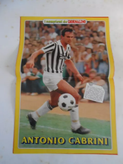 poster-CABRINI-JUVENTU F.C.-cm.39x26