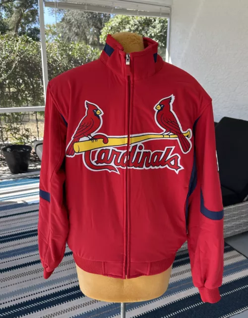 Majestic × Vintage St. Louis cardinals puffer jacket … - Gem