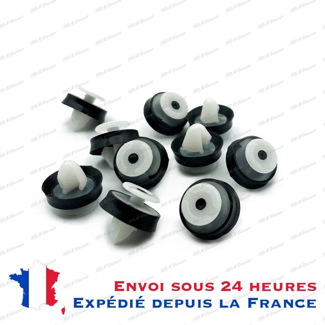 Lot De 20 Clips De Fixation Pour Panneaux Intérieurs De Portière De