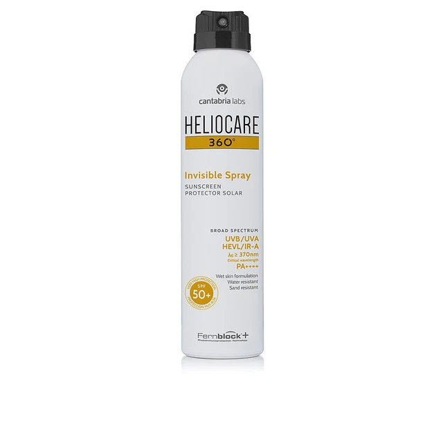 Solaires Heliocare unisex 360º INVISIBLE SPF50+ spray 200 ml