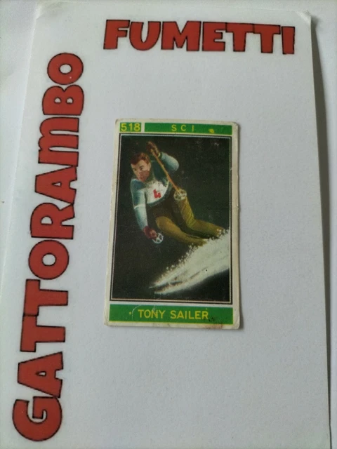 Figurine Panini Campioni Dello Sport 1967/68 – édition EPM, Sticker Original