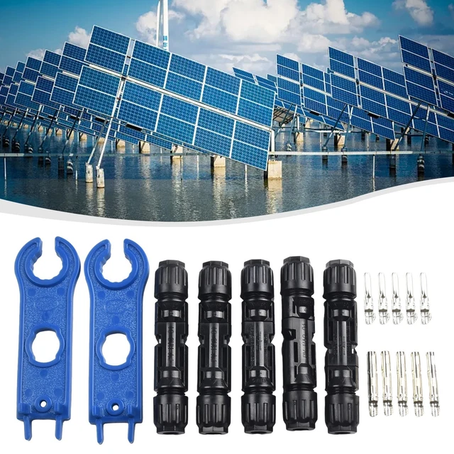 Connecteur Solaire En T - 1 Paire M/FFFF Et F/MMMM, IP67, Pour Connexion Parallèle De Panneaux Photovoltaïques