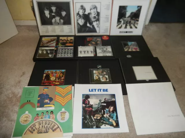 The Beatles on Compact Disc -RARE COMPLETE HMV BOX SETS 3