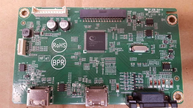 Replacement main Board for Dell SE2417HG 24" Monitor 715G7933-M1A-B00-0H4K