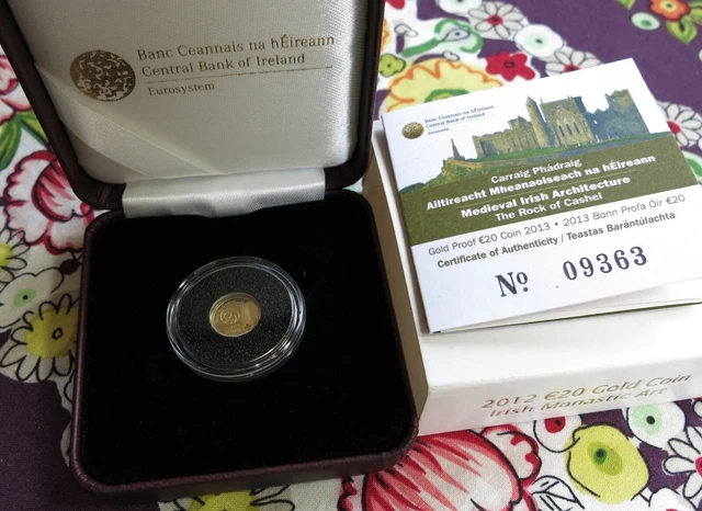 2013 Ireland Rock of Cashel 20 Euro 1/2g Gold Coin