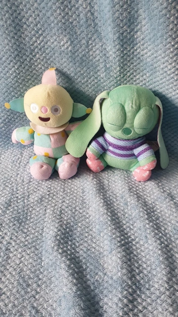 Moon And Me Sleepy Dibillo & colly wobbleCBeebies Soft Toy bundle