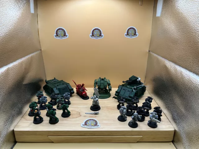 40K Space Marine Dark Angels Army Warhammer Spiele Workshop Ravenwing Erstgeborener 6