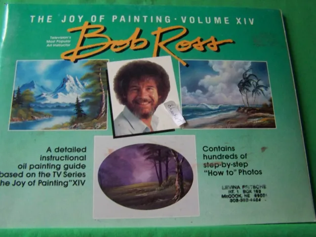 The Joy Of Painting V14 Xiv Bob Ross 1994 Oil Tv Series Step By Step Paint Book