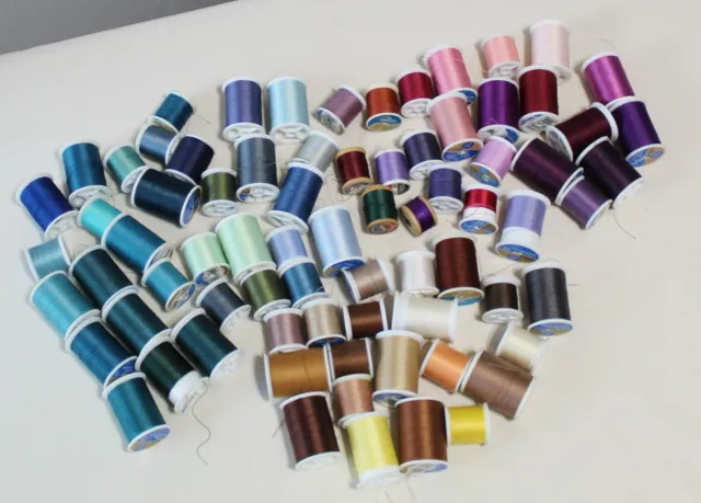 Sewing Thread Kit 20 Colors Polyester Sewing Thread Earth Tone Color Series 1000 Yards per Spool for Hand Sewing,Quilting,Sewing Machine and