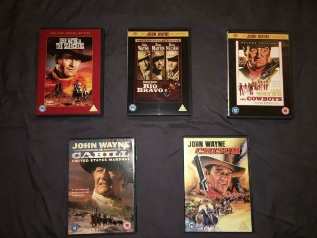**The John Wayne Signature Collection - 5 films - Region 2 - Like New**