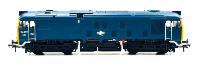 Bachmann 00 Gauge - 32-442 - Class 24/1 Diesel 24137 Br Blue Yellow Ends Boxed 3