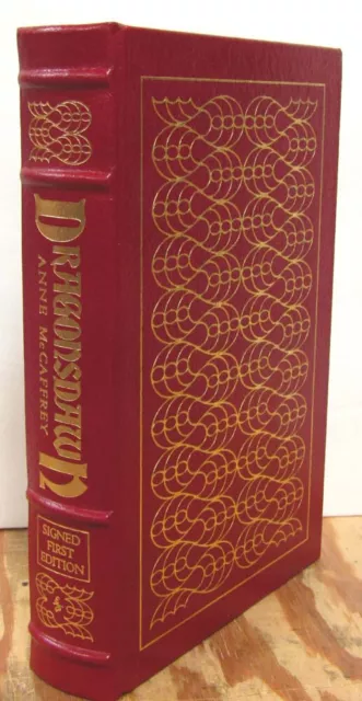 Dragonsdawn by Anne McCaffrey-Easton Press Signed/Ltd Edition-1988-Whelan Illos