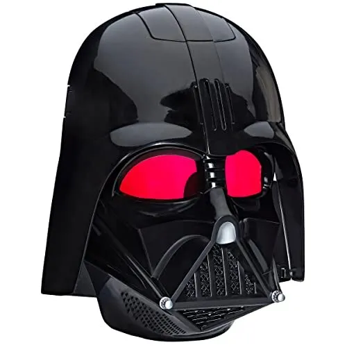 F57815E1 Darth Vader Voice Changer Electronic Mask, Roleplay Kids Ages